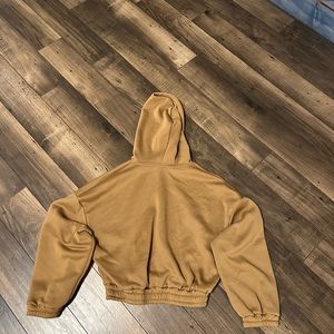 Tan Hoodie Size small